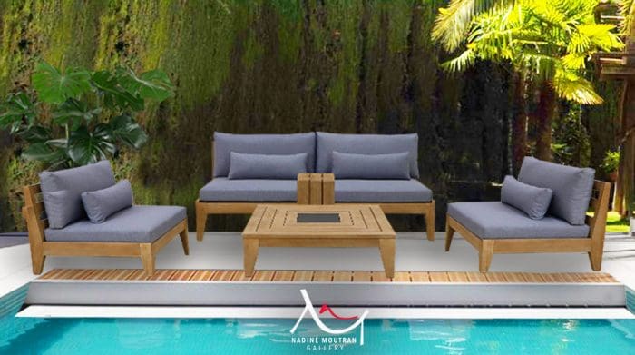 Embrace the versatility of CANO outdoor set,  suitable for various outdoor settings .Visit our outdoor furniture store in Lebanon