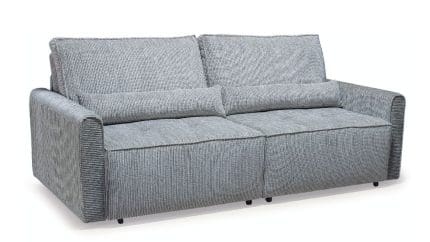 Introducing our European-style best quality sofa beds in Lebanon, featuring a unique boucle-style fabric that adds a touch of elegance. Available in a variety of colors, this sofa bed accommodates not just one, but two persons comfortably.