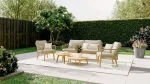 Modern patio furniture set
